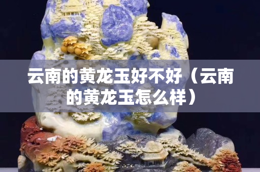 云南的黃龍玉好不好（云南的黃龍玉怎么樣）