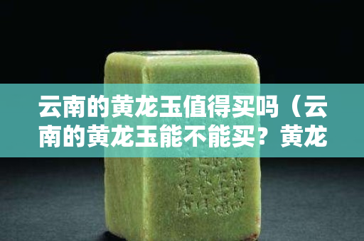 云南的黃龍玉值得買嗎（云南的黃龍玉能不能買？黃龍玉到底是不是玉？）