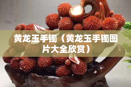 黃龍玉手鐲（黃龍玉手鐲圖片大全欣賞）