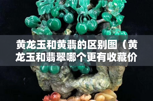 黃龍玉和黃翡的區別圖（黃龍玉和翡翠哪個更有收藏價值）