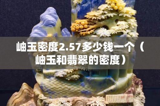 岫玉密度2.57多少錢一個（岫玉和翡翠的密度）