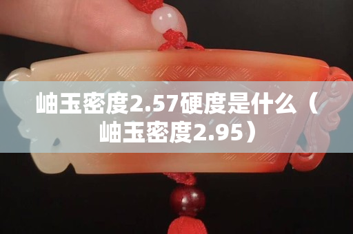 岫玉密度2.57硬度是什么（岫玉密度2.95）