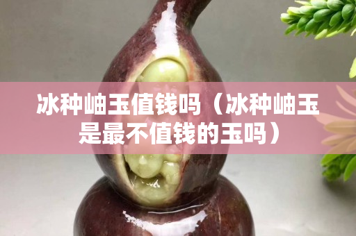 冰種岫玉值錢嗎（冰種岫玉是最不值錢的玉嗎）
