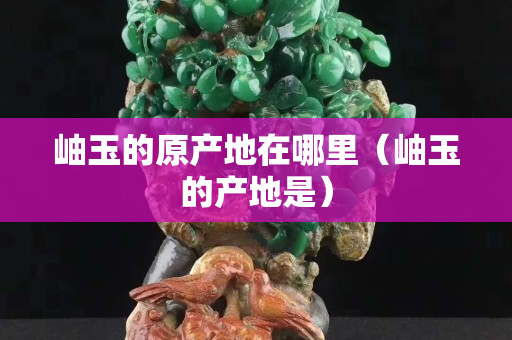 岫玉的原產地在哪里（岫玉的產地是）
