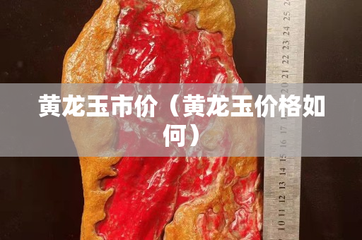 黃龍玉市價（黃龍玉價格如何）