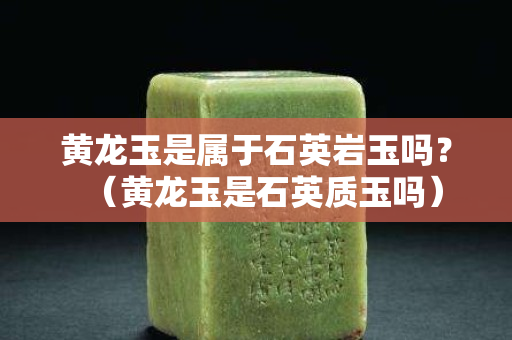 黃龍玉是屬于石英巖玉嗎？（黃龍玉是石英質玉嗎）