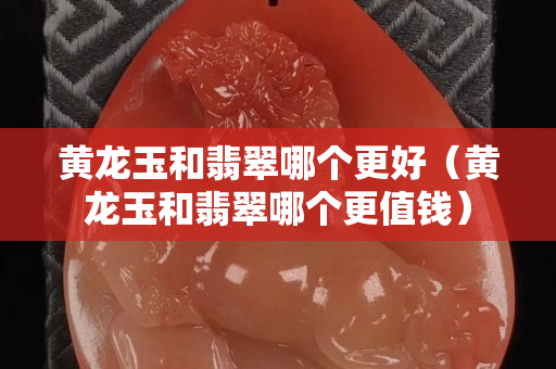 黃龍玉和翡翠哪個更好（黃龍玉和翡翠哪個更值錢）