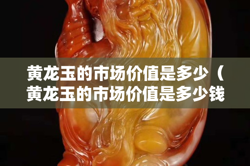 黃龍玉的市場價值是多少（黃龍玉的市場價值是多少錢一克）