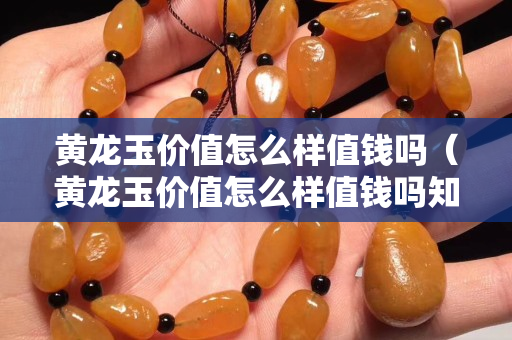 黃龍玉價值怎么樣值錢嗎（黃龍玉價值怎么樣值錢嗎知乎）