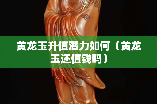 黃龍玉升值潛力如何（黃龍玉還值錢嗎）