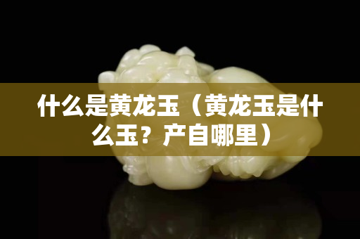 什么是黃龍玉（黃龍玉是什么玉？產自哪里）