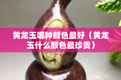 黃龍玉哪種顏色最好（黃龍玉什么顏色最珍貴）