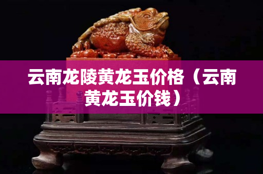 云南龍陵黃龍玉價格（云南黃龍玉價錢）