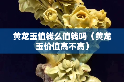黃龍玉值錢么值錢嗎（黃龍玉價(jià)值高不高）
