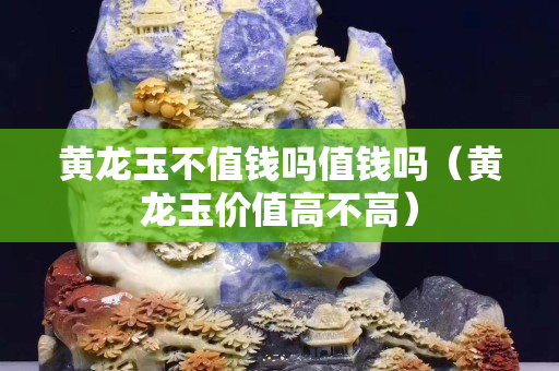 黃龍玉不值錢嗎值錢嗎（黃龍玉價值高不高）