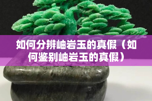 如何分辨岫巖玉的真假（如何鑒別岫巖玉的真假）