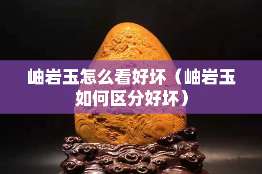 岫巖玉怎么看好壞（岫巖玉如何區分好壞）