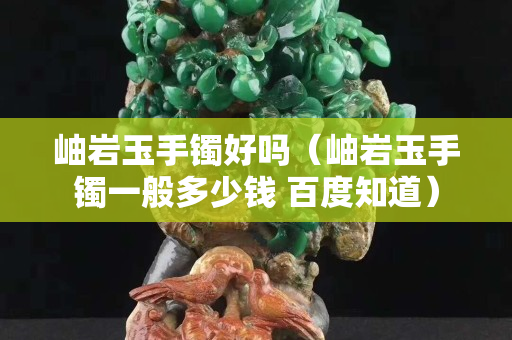 岫巖玉手鐲好嗎（岫巖玉手鐲一般多少錢 百度知道）
