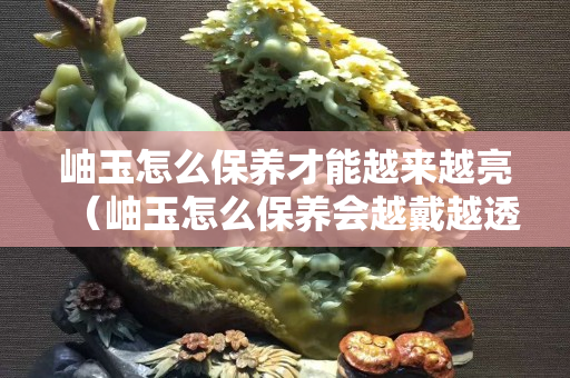 岫玉怎么保養才能越來越亮（岫玉怎么保養會越戴越透）