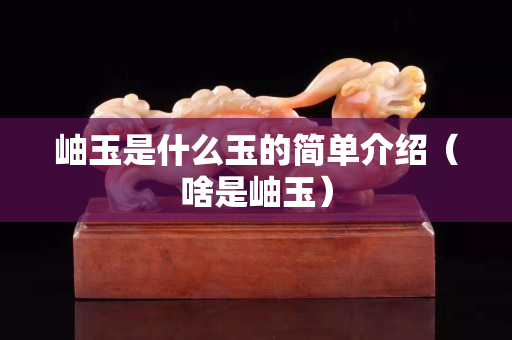 岫玉是什么玉的簡單介紹（啥是岫玉）