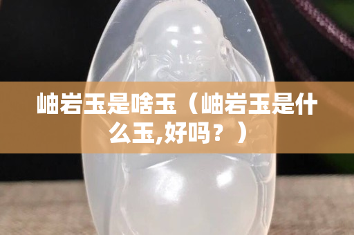 岫巖玉是啥玉（岫巖玉是什么玉,好嗎？）