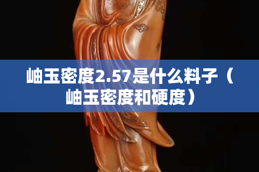 岫玉密度2.57是什么料子（岫玉密度和硬度）
