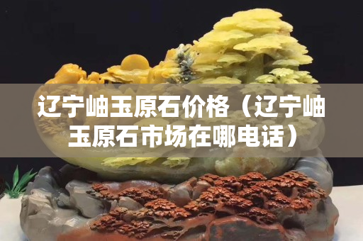 遼寧岫玉原石價格（遼寧岫玉原石市場在哪電話）