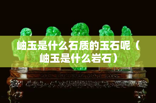 岫玉是什么石質的玉石呢（岫玉是什么巖石）