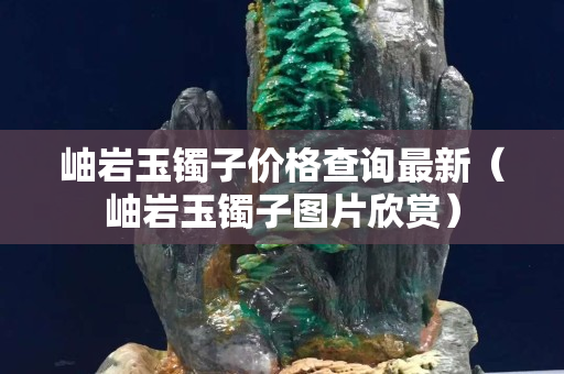 岫巖玉鐲子價格查詢最新（岫巖玉鐲子圖片欣賞）