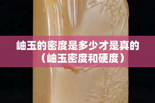 岫玉的密度是多少才是真的（岫玉密度和硬度）
