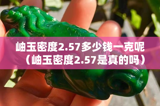 岫玉密度2.57多少錢一克呢（岫玉密度2.57是真的嗎）