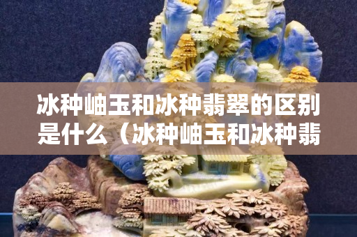 冰種岫玉和冰種翡翠的區別是什么（冰種岫玉和冰種翡翠的區別是什么意思）