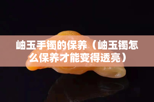 岫玉手鐲的保養(yǎng)（岫玉鐲怎么保養(yǎng)才能變得透亮）