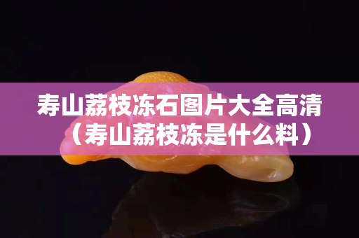 壽山荔枝凍石圖片大全高清（壽山荔枝凍是什么料）