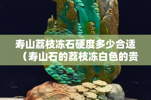 壽山荔枝凍石硬度多少合適（壽山石的荔枝凍白色的貴不貴）