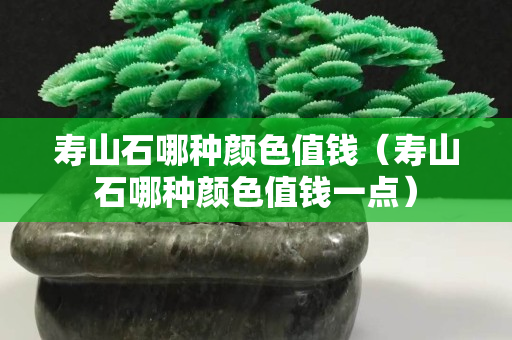壽山石哪種顏色值錢（壽山石哪種顏色值錢一點(diǎn)）