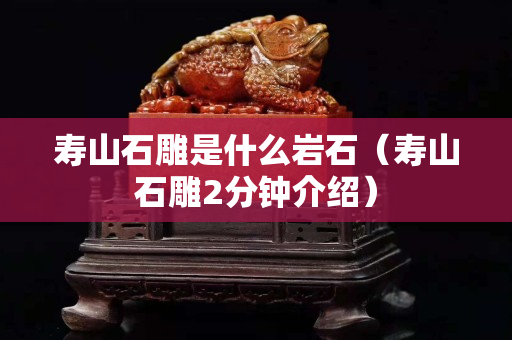 壽山石雕是什么巖石（壽山石雕2分鐘介紹）