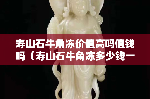 壽山石牛角凍價值高嗎值錢嗎（壽山石牛角凍多少錢一克）