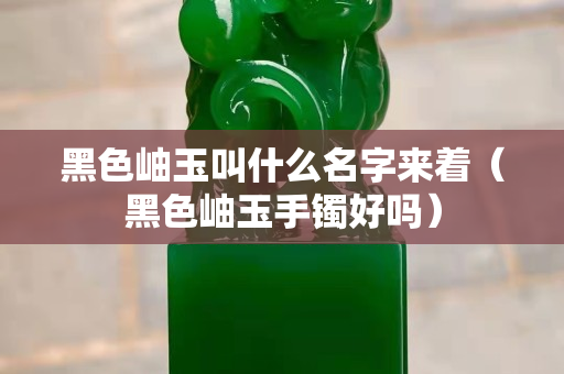 黑色岫玉叫什么名字來著（黑色岫玉手鐲好嗎）
