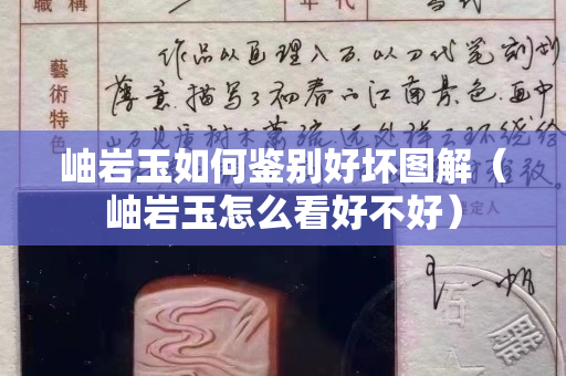 岫巖玉如何鑒別好壞圖解（岫巖玉怎么看好不好）