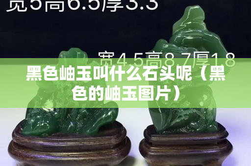 黑色岫玉叫什么石頭呢（黑色的岫玉圖片）