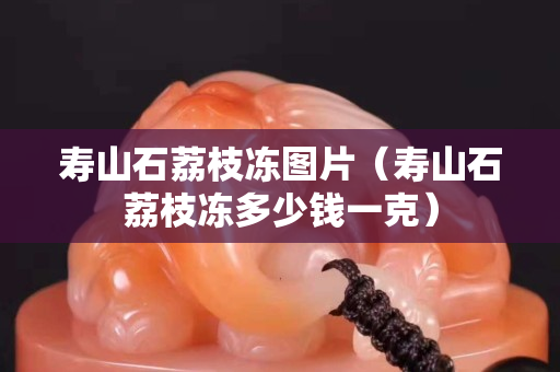 壽山石荔枝凍圖片（壽山石荔枝凍多少錢一克）