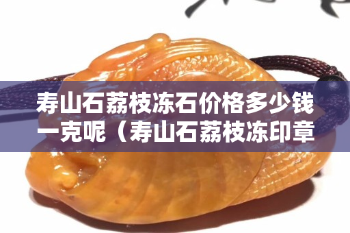 壽山石荔枝凍石價格多少錢一克呢（壽山石荔枝凍印章精品價格）