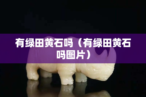 有綠田黃石嗎（有綠田黃石嗎圖片）