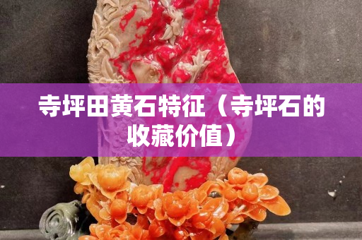 寺坪田黃石特征（寺坪石的收藏價值）