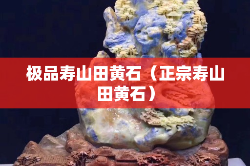 極品壽山田黃石（正宗壽山田黃石）
