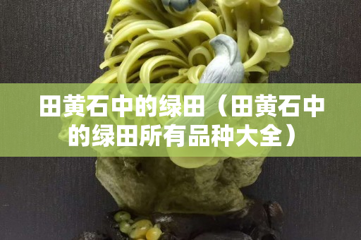 田黃石中的綠田（田黃石中的綠田所有品種大全）