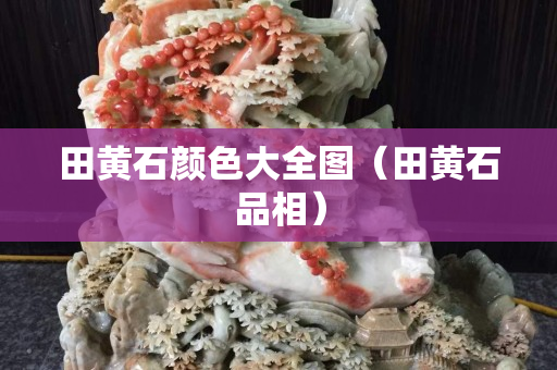 田黃石顏色大全圖（田黃石品相）