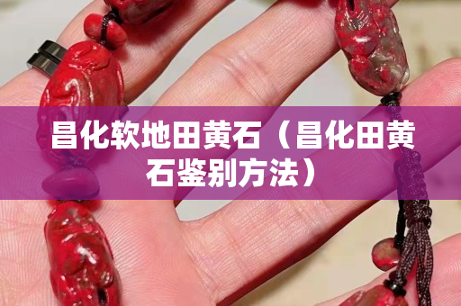 昌化軟地田黃石（昌化田黃石鑒別方法）