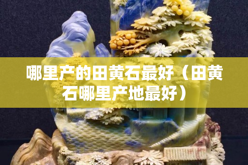 哪里產(chǎn)的田黃石最好（田黃石哪里產(chǎn)地最好）
